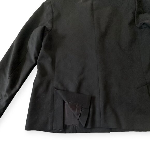 Issey Miyake FETE Black Wool Jacket, Size 4 (of 1-5) - Picture 10 of 14